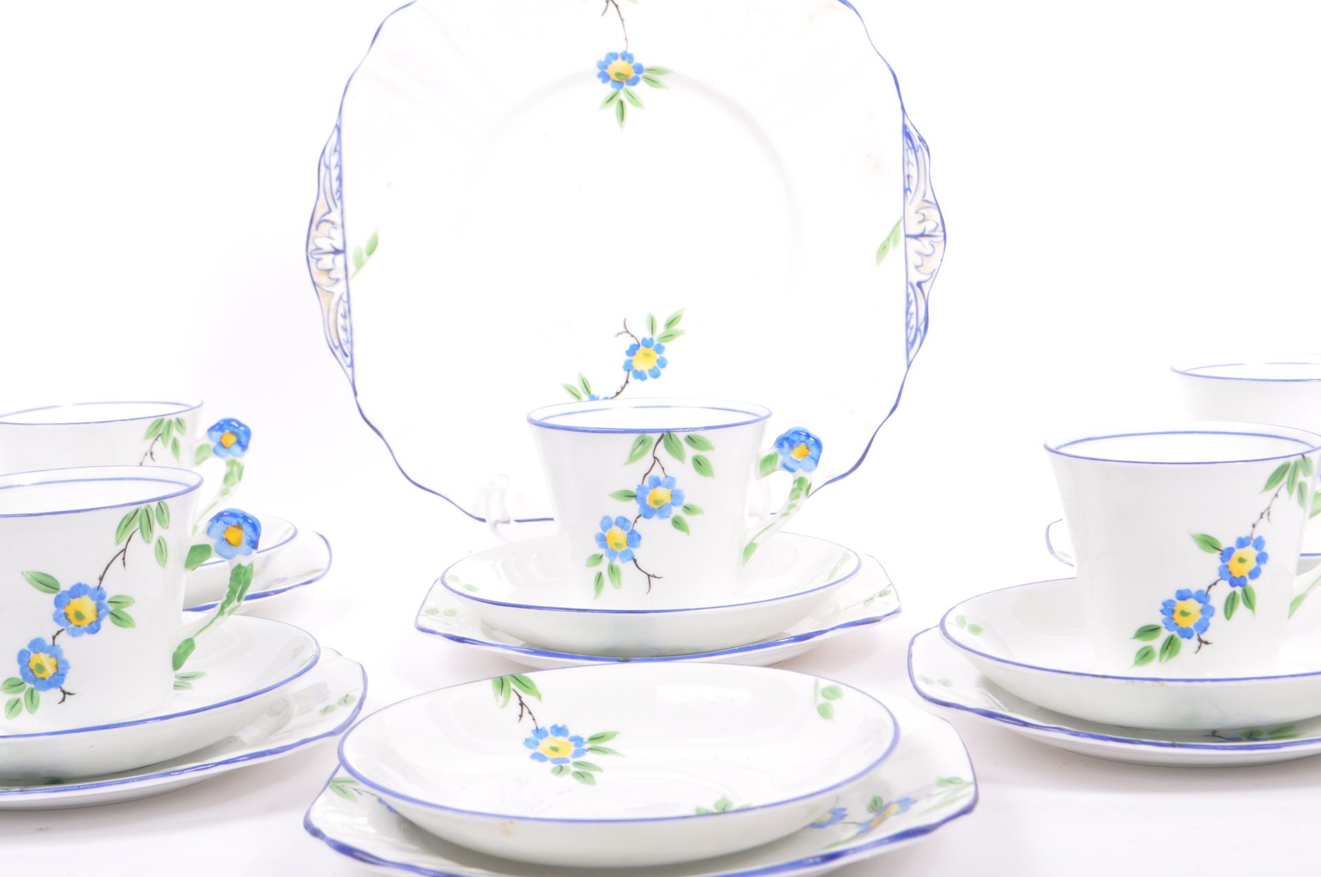 PHOENIX CHINA - VINTAGE 20TH CENTURY ENGLISH PART TEA SET - Image 3 of 8