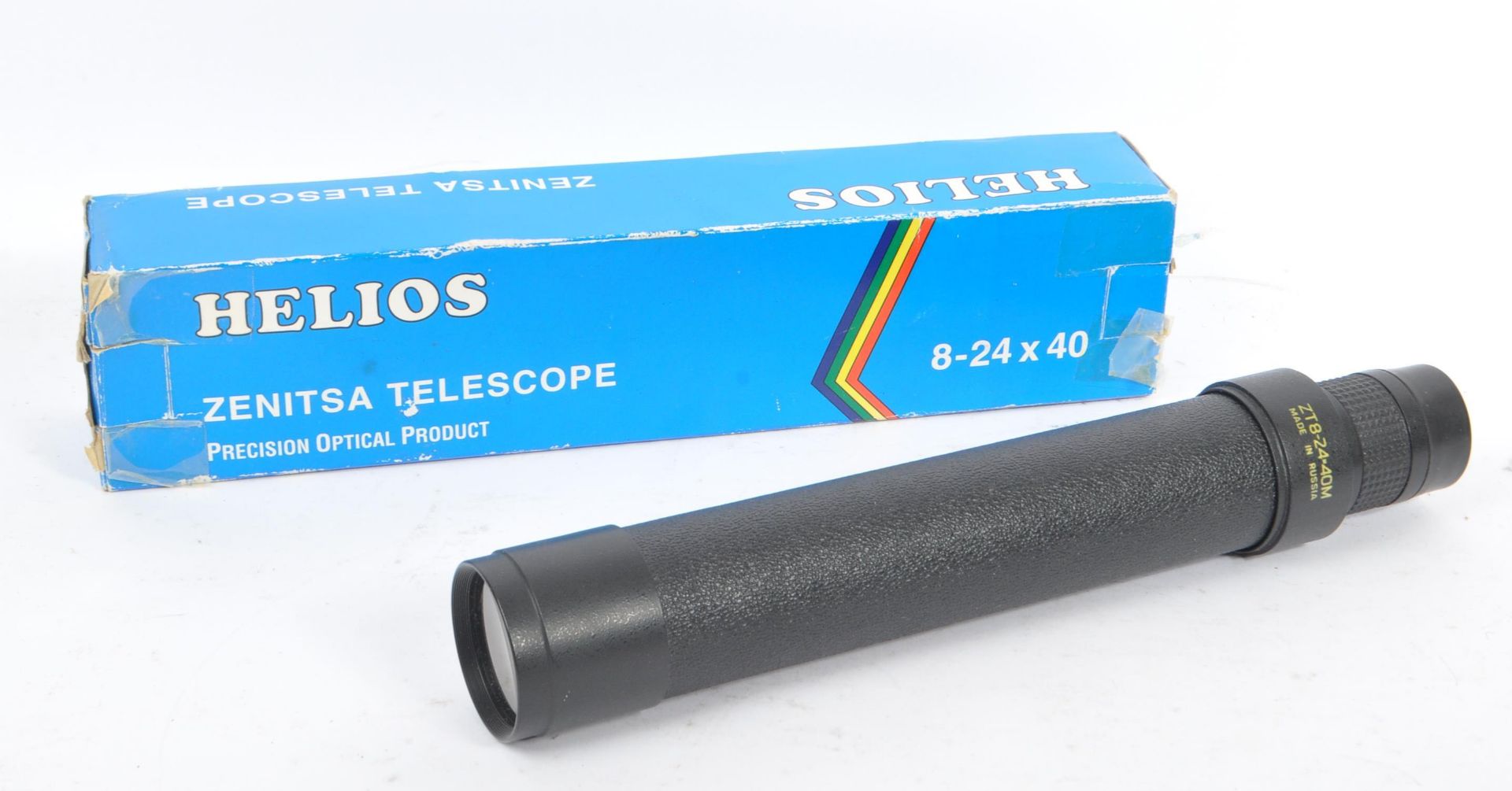 VINTAGE RUSSIAN HELIOS ZENITSA TELESCOPE IN ORIGINAL BOX