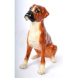 JUST CATS & CO - CERAMIC BOX DOG FIGURE - STOKE ON TRENT