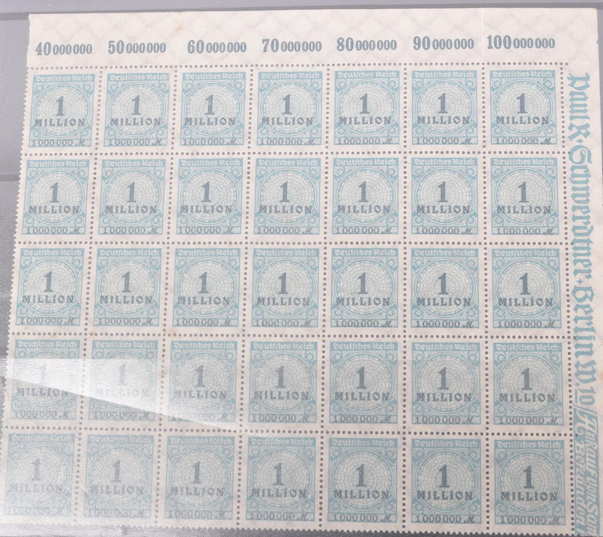 COLLECTION OF LATE 20TH CENTURY GERMAN POSTAGE STAMPS - Image 5 of 5