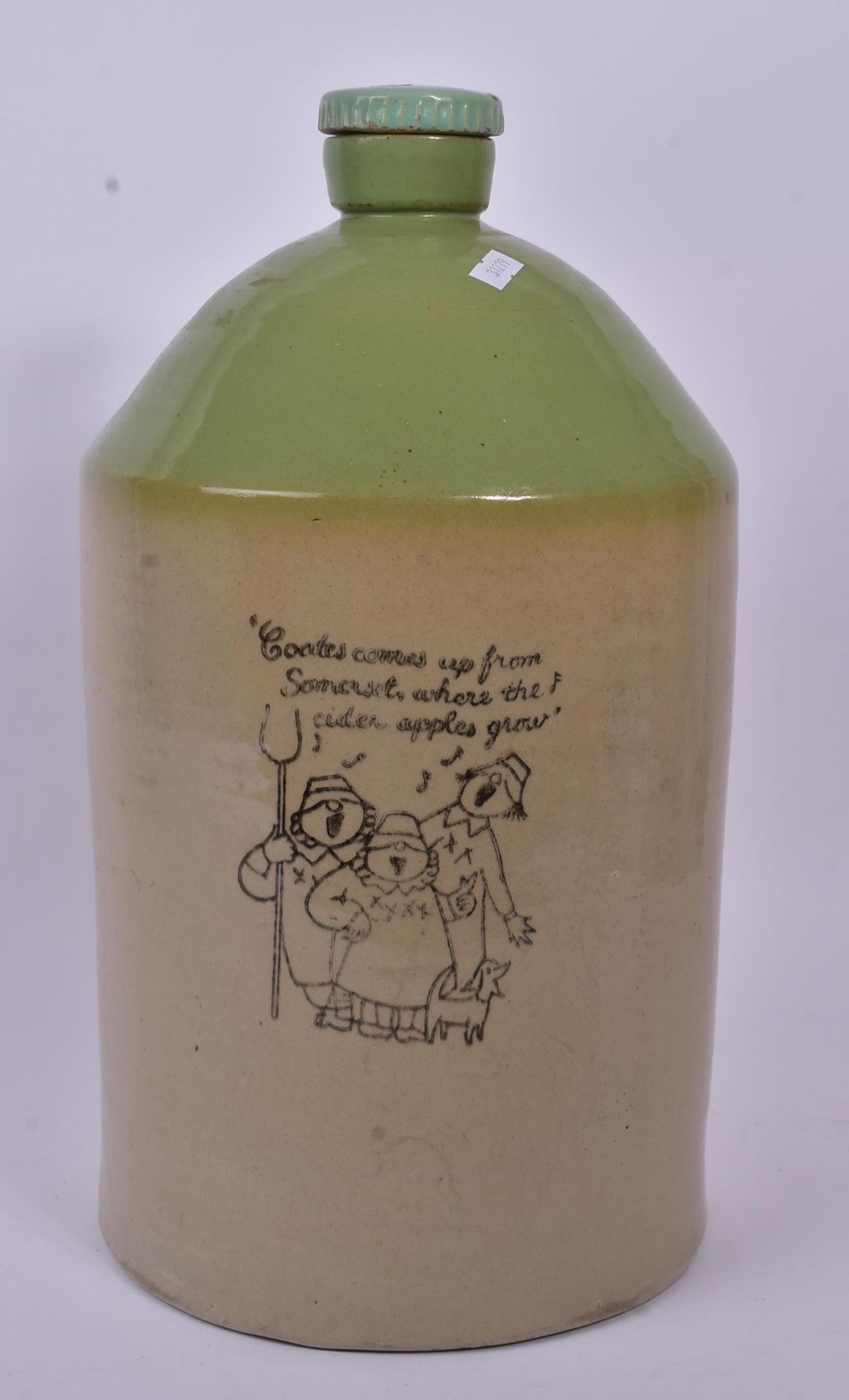 COATES OF SOMERSET - MID CENTURY EARTHENWARE CIDER KEG - Image 3 of 5