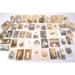 COLLECTION OF REAL PHOTO POSTCARDS OF SOCIAL HISTORY WOMEN