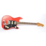 HOFNER - 1960S RED GALAXIE ELECTRIC GUITAR