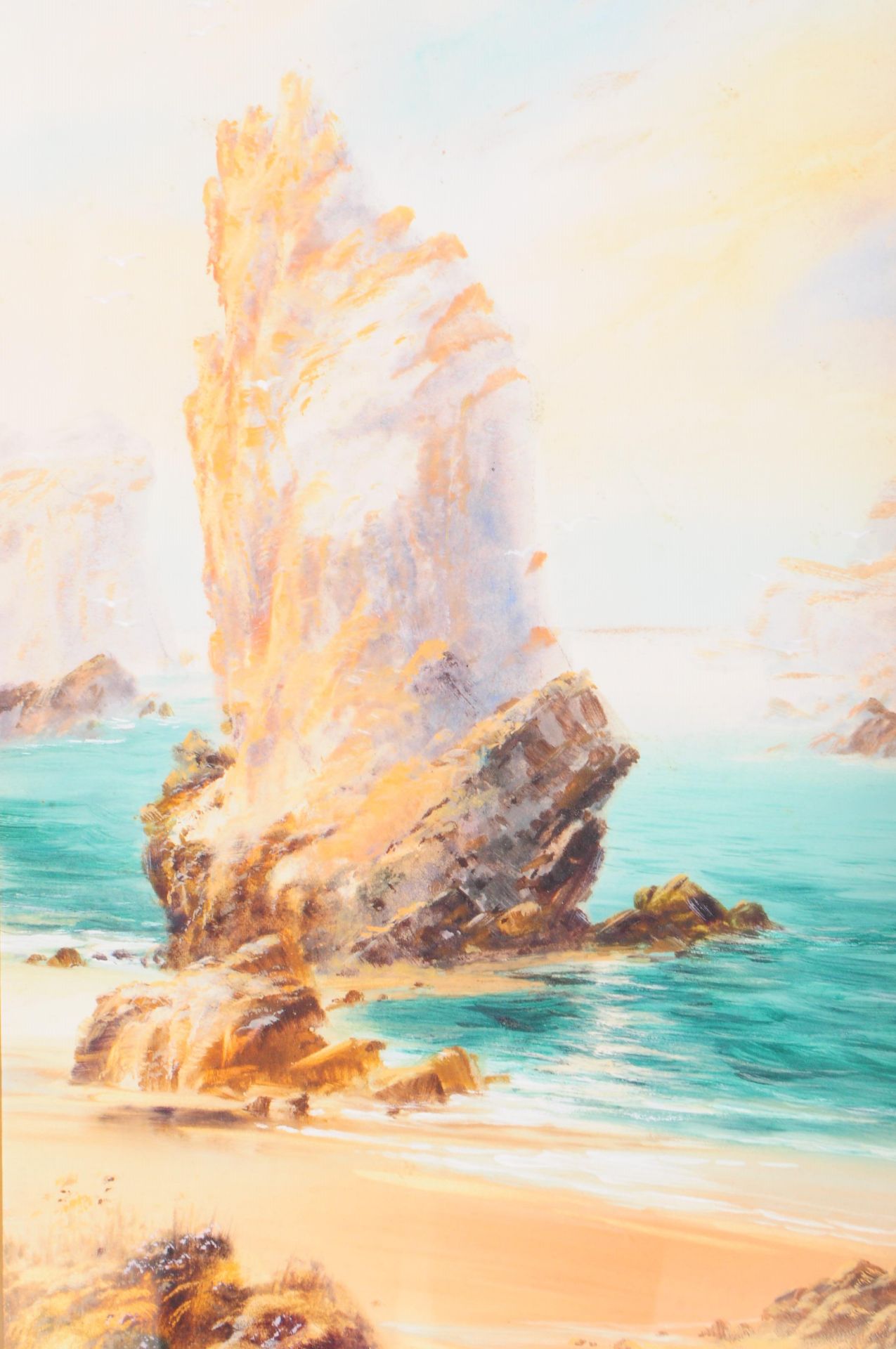 W.G COLE - TRIPTYCH OF CORNISH COASTAL PAINTINGS - Image 2 of 11