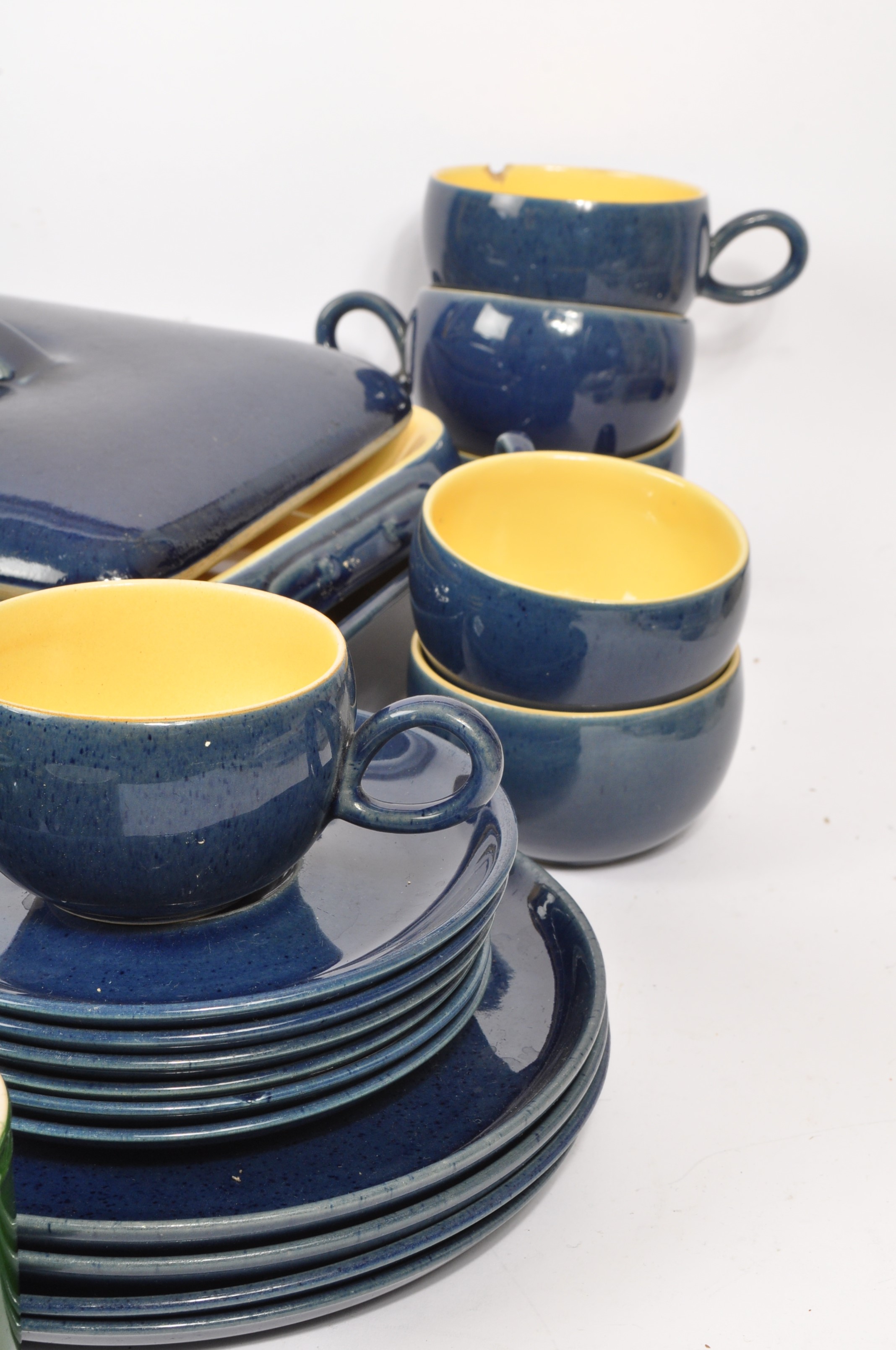 LARGE QUANTITY OF DENBY "CORNFLOWER BLUE" DINNERWARE - Image 7 of 10