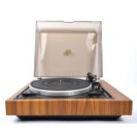 1960S GARRARD SP25 MK V RECORD TURNTABLE TEAK VENEERED