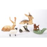 COLLECTION OF BESWICK WADE DUCHY CERAMIC PORCELAIN FIGURINES