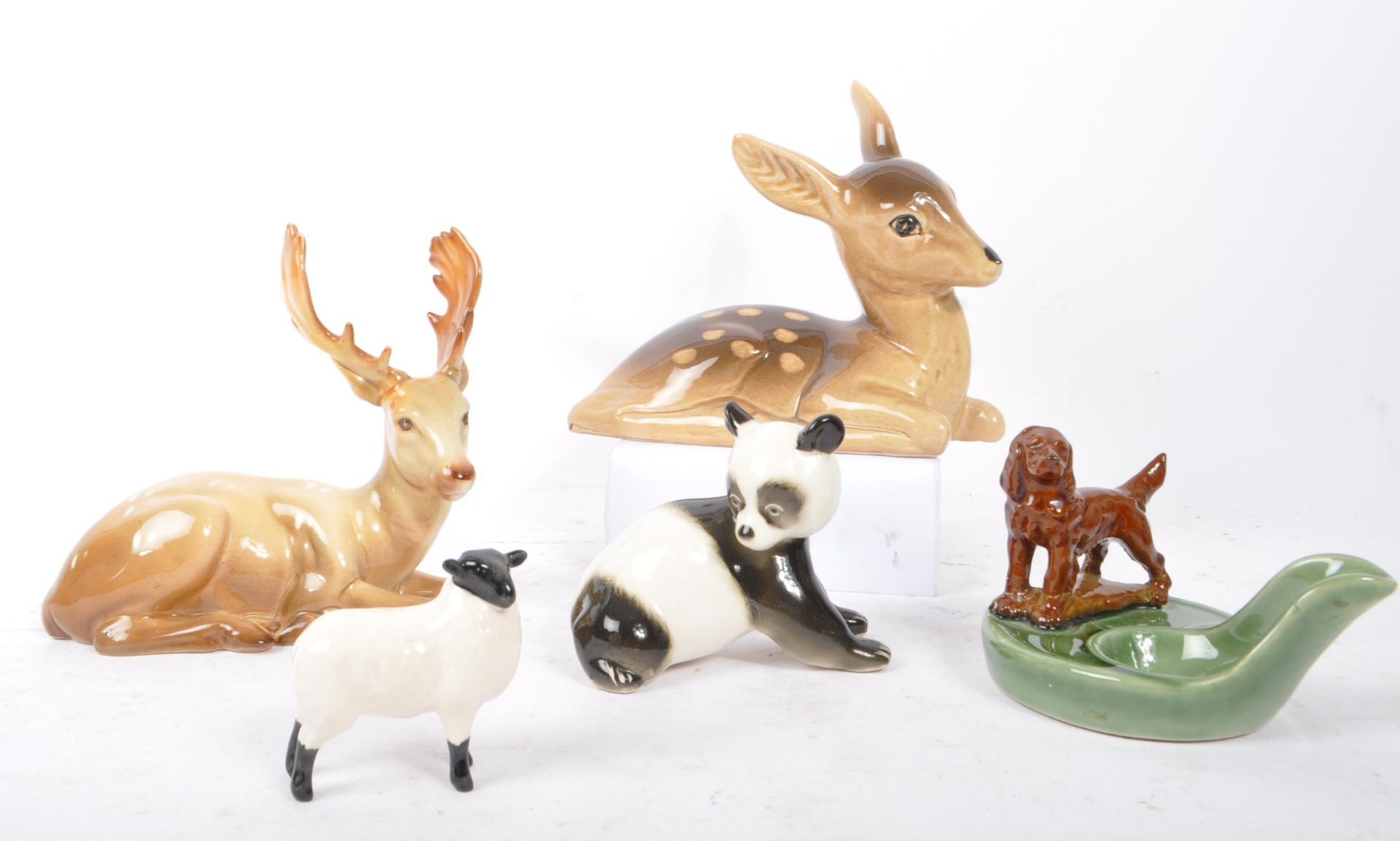 COLLECTION OF BESWICK WADE DUCHY CERAMIC PORCELAIN FIGURINES