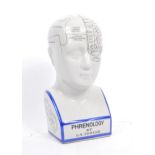 AFTER L. N. FOWLER - CERAMIC PHRENOLOGY BUST