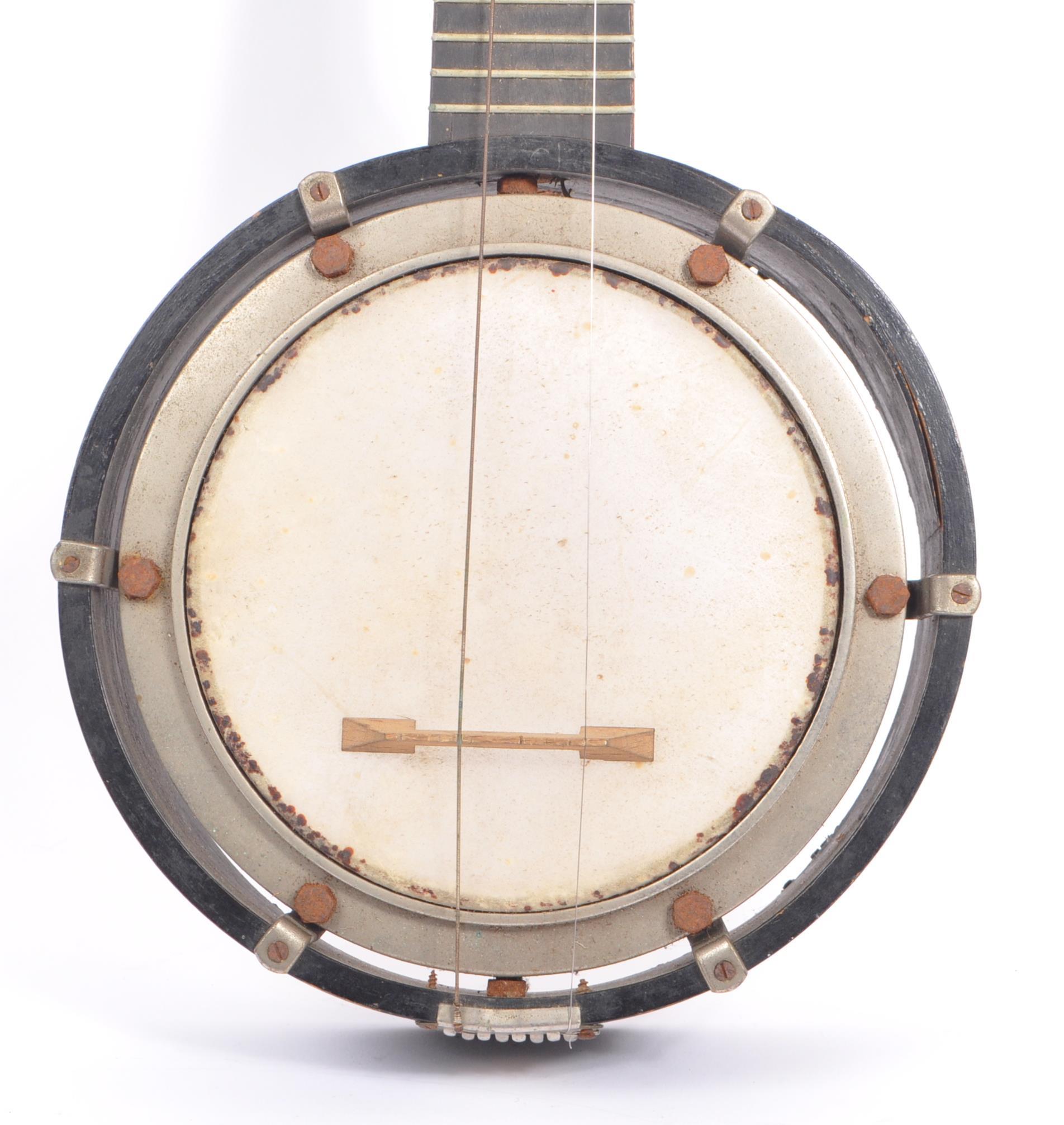 EARLY 20TH CENTURY EIGHT STRING BANJO - Image 2 of 6