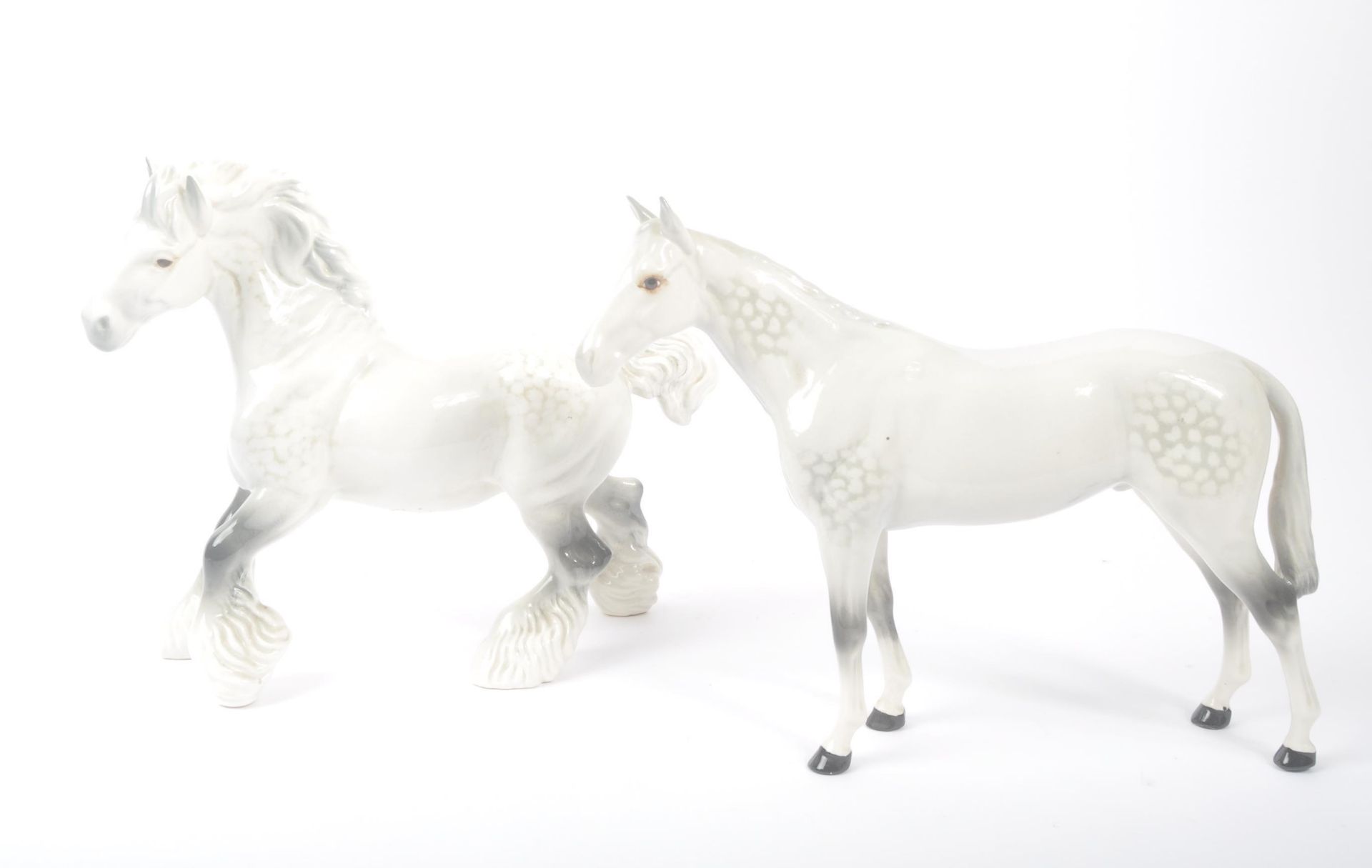JOHN BESWICK - COLLECTION OF FOUR PORCELAIN HORSES - Image 3 of 4
