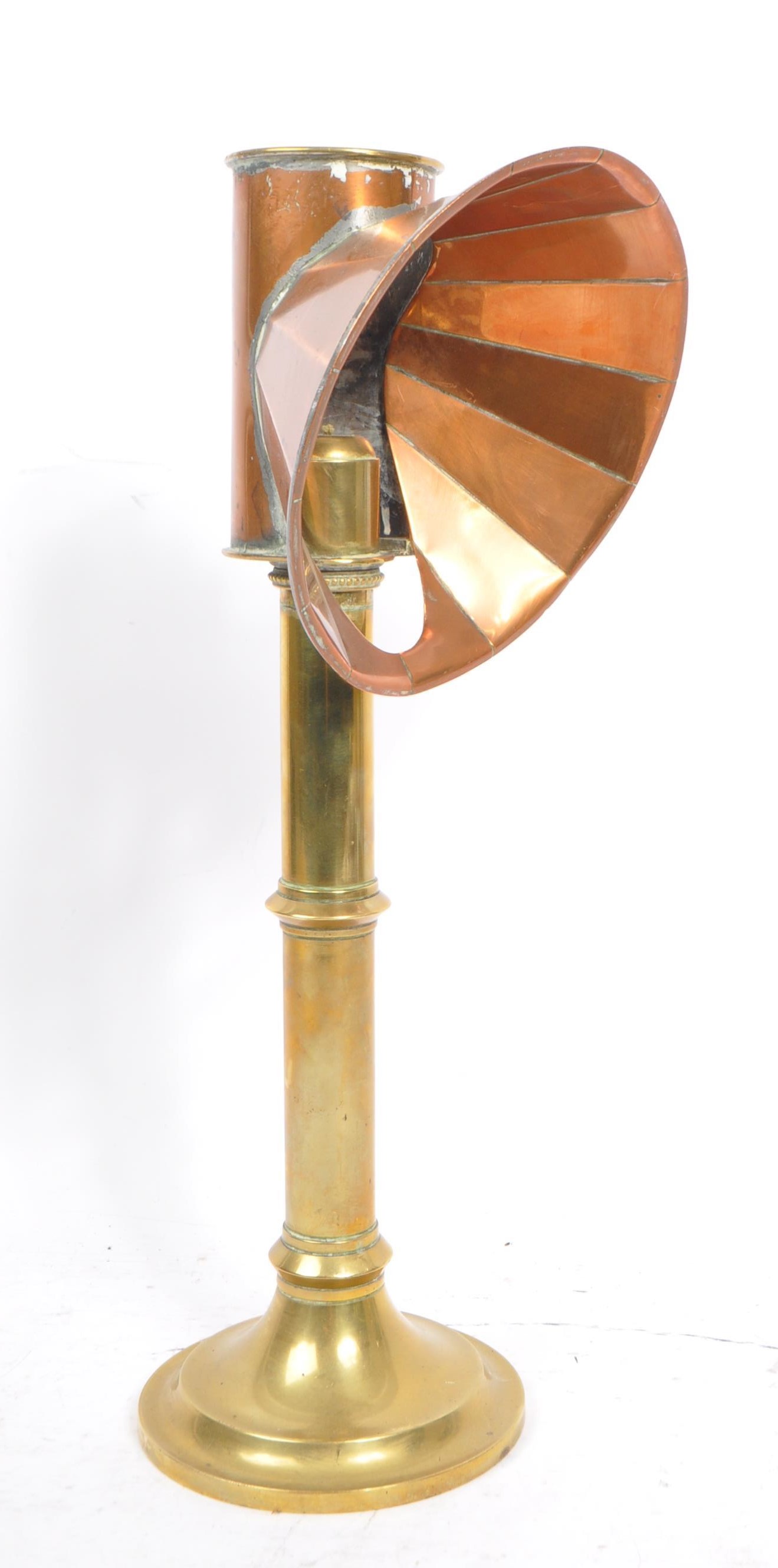 VICTORIAN 19TH CENTURY COPPER & BRASS STUDENT LAMPS - Image 2 of 6