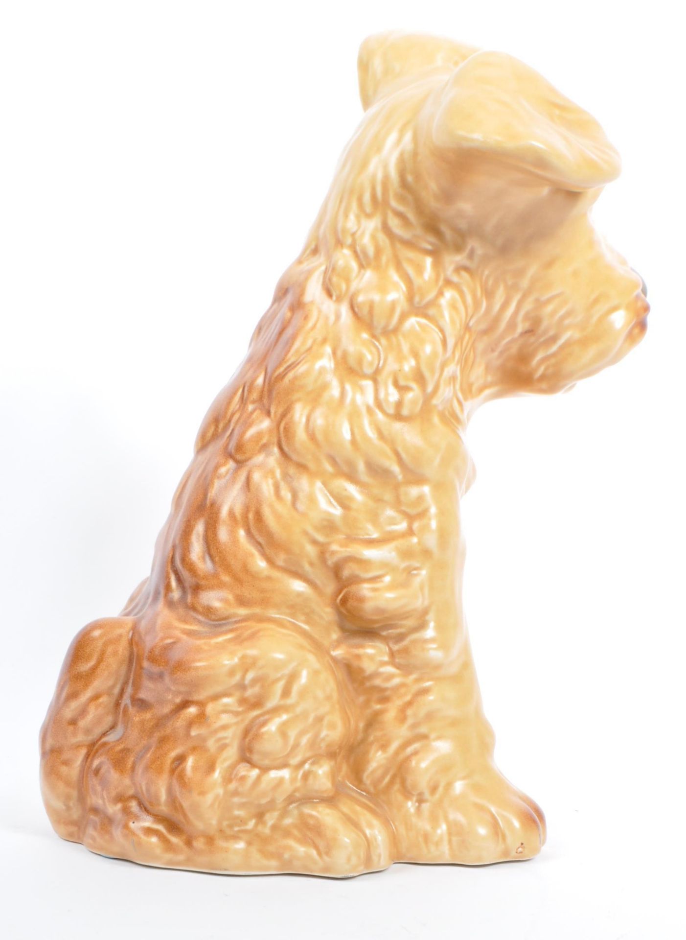 SYLVAC - LARGE MID CENTURY CERAMIC SYLVAC TERRIER DOG - Bild 3 aus 7