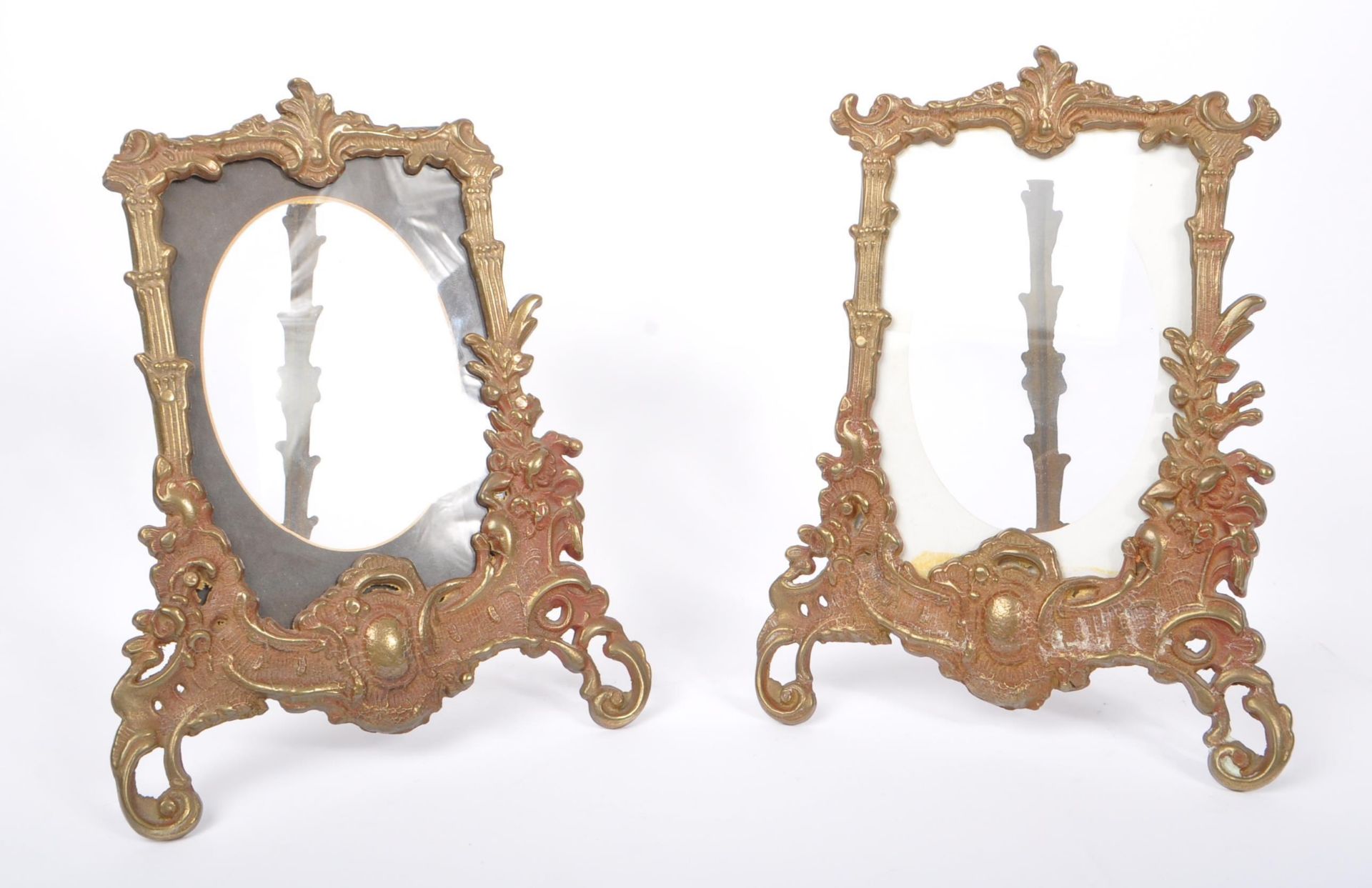 TWO FRENCH BELLE EPOQUE PHOTO FRAMES