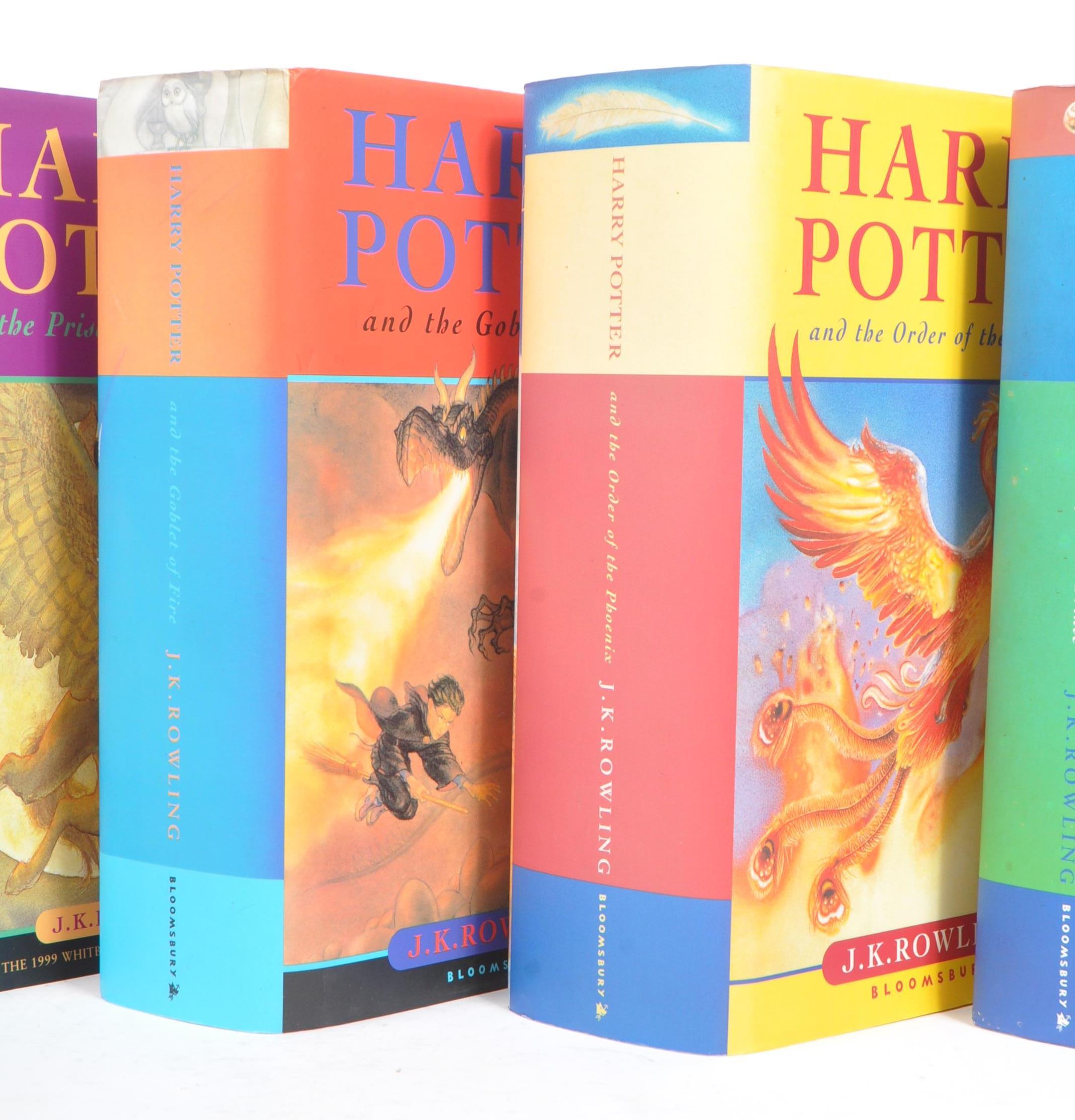 J K ROWLING - HARRY POTTER - BLOOMSBURY HARDBACK BOOK SERIES - Image 3 of 8