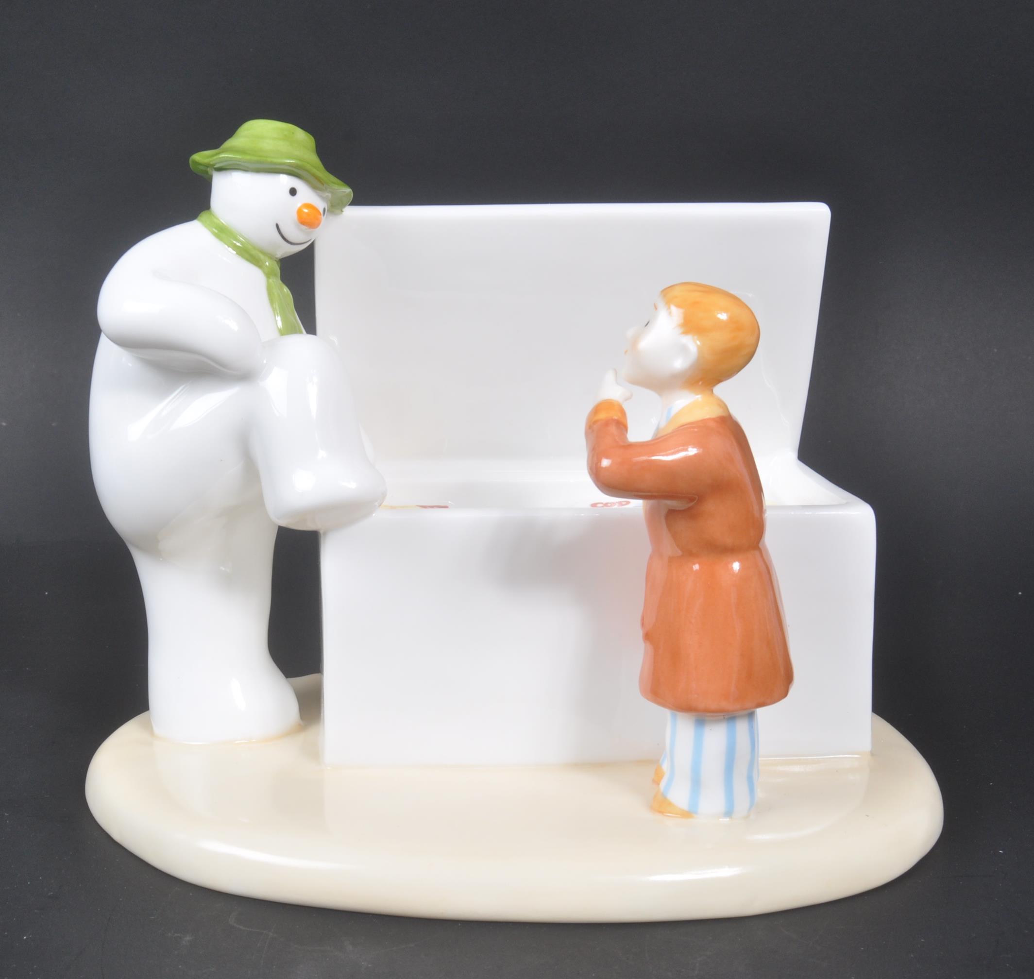 COALPORT CHARACTERS - THE SNOWMAN - PORCELAIN FIGURINES - Image 2 of 5