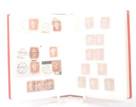 COLLECTION OF GREAT BRITAIN QUEEN VICTROAIN ISSUES STAMPS