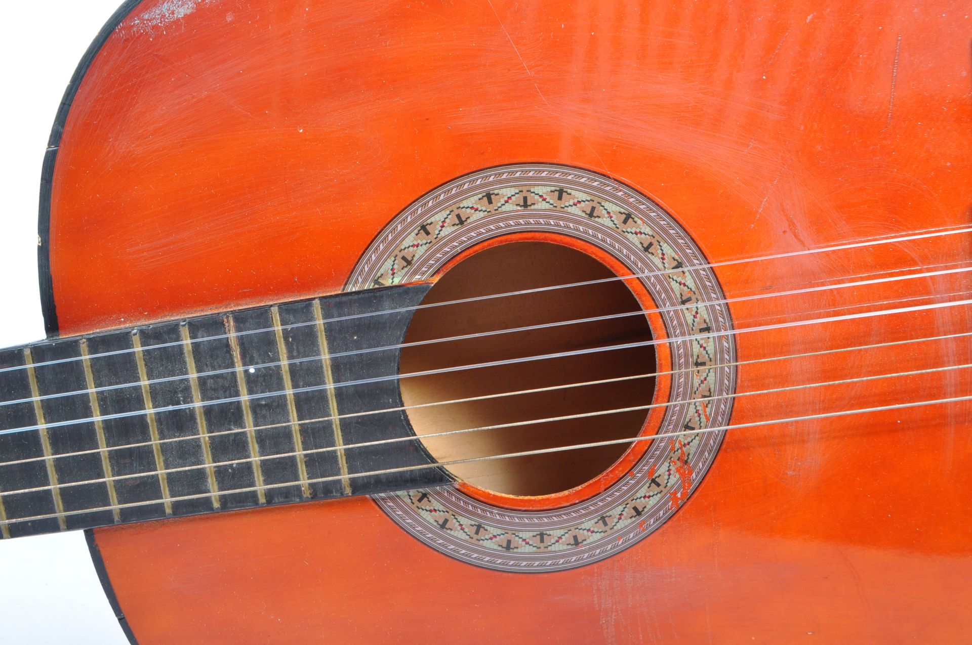 TWO VINTAGE ACOUSTIC GUITARS - ONE BY ASHBURY - Image 7 of 8