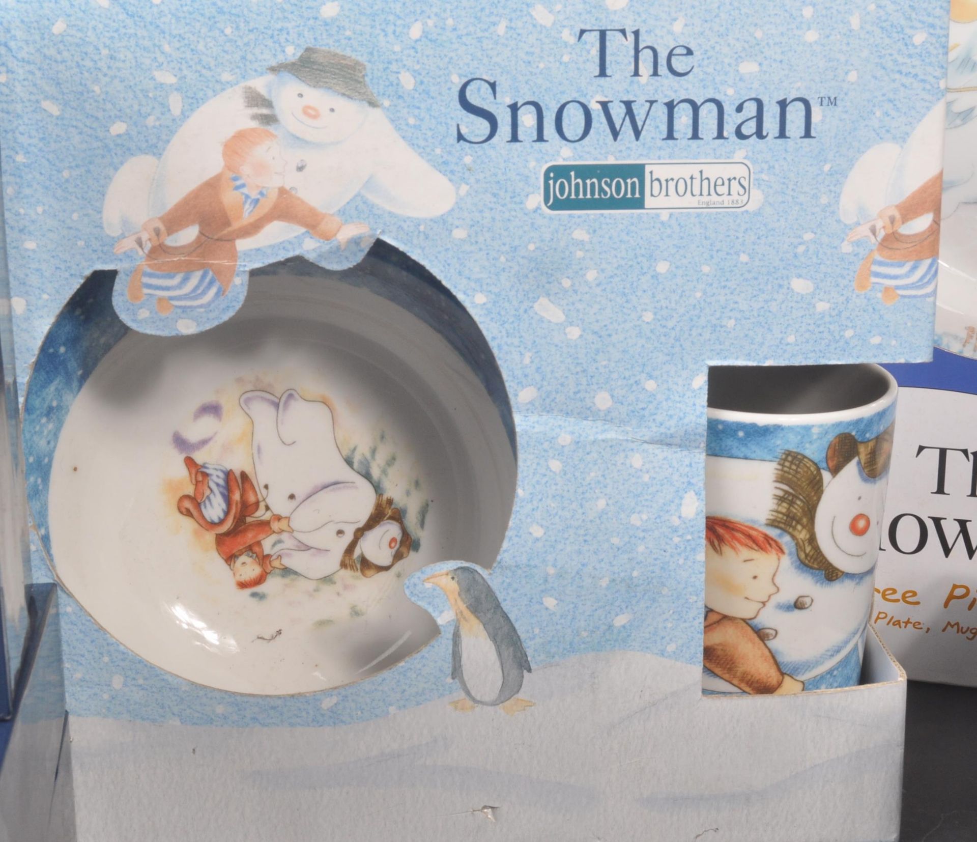 THE SNOWMAN - COLLECTION OF CERAMIC AND ENAMELLED ITEMS - Bild 5 aus 8