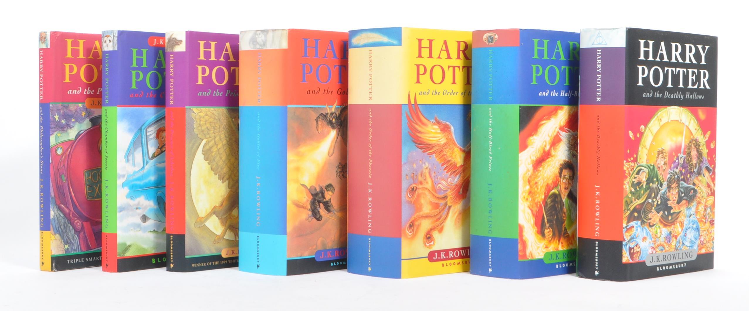 J K ROWLING - HARRY POTTER - BLOOMSBURY HARDBACK BOOK SERIES