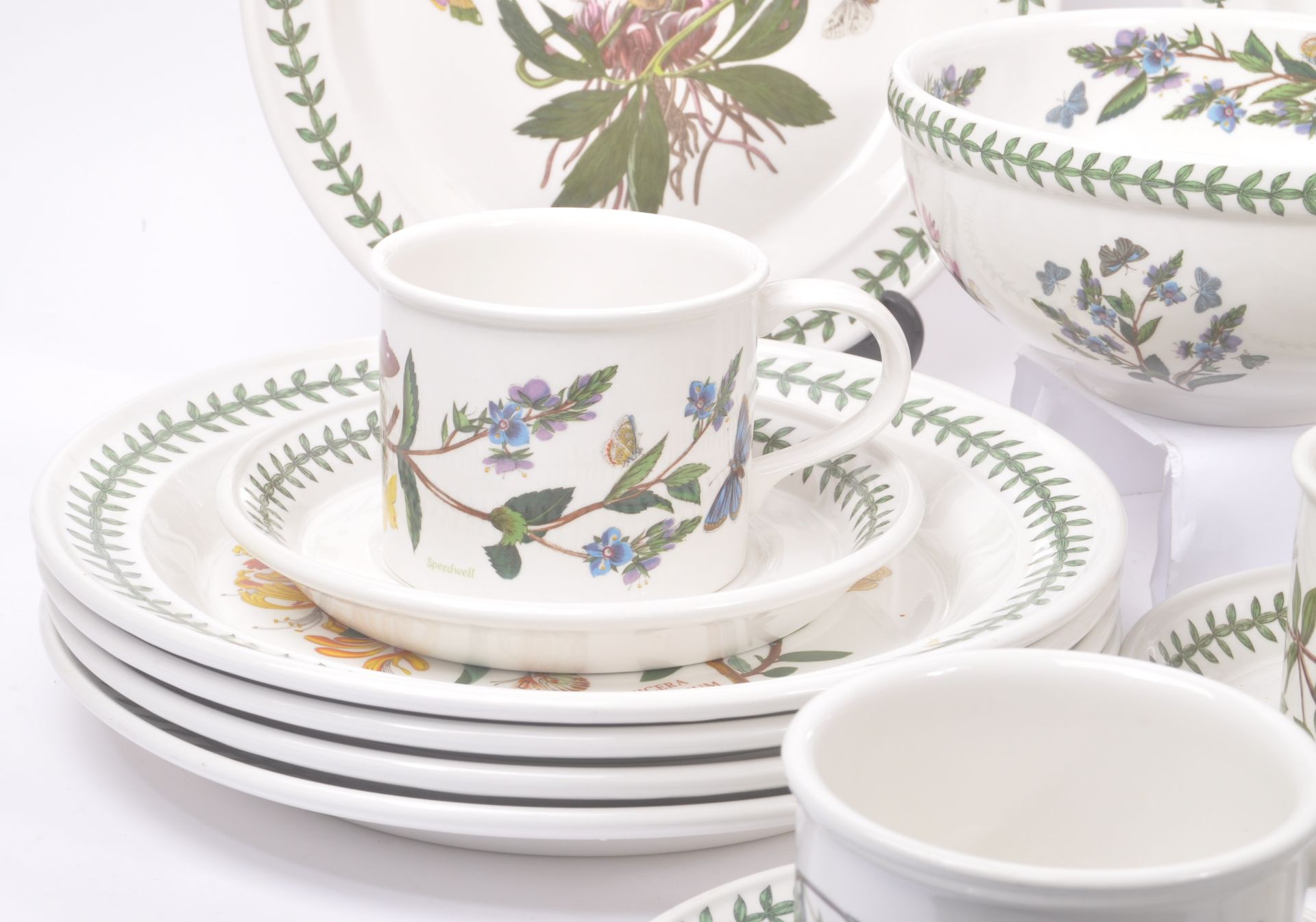 COLLECTION OF PORTMEIRION BOTANIC GARDEN DINNER / TEA SERVICE - Bild 8 aus 10