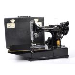 SINGER - 20TH CENTURY FEATHERWEIGHT 222K SEWING MACHINE