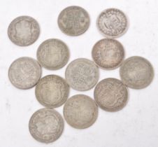 COLLECTION OF 12 X BRITISH CURRENCY 'CROWNS' COINAGE