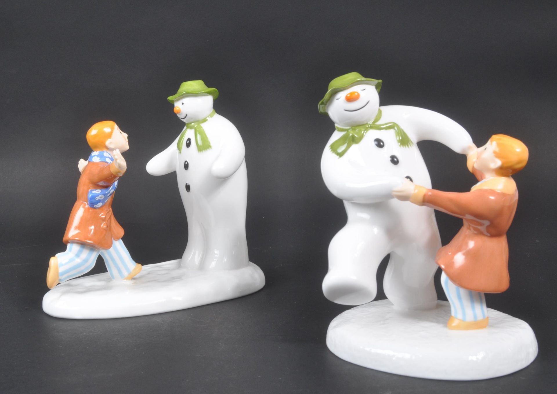 COALPORT CHARACTERS - THE SNOWMAN - SNOWGLOBE FIGURES - Image 4 of 6