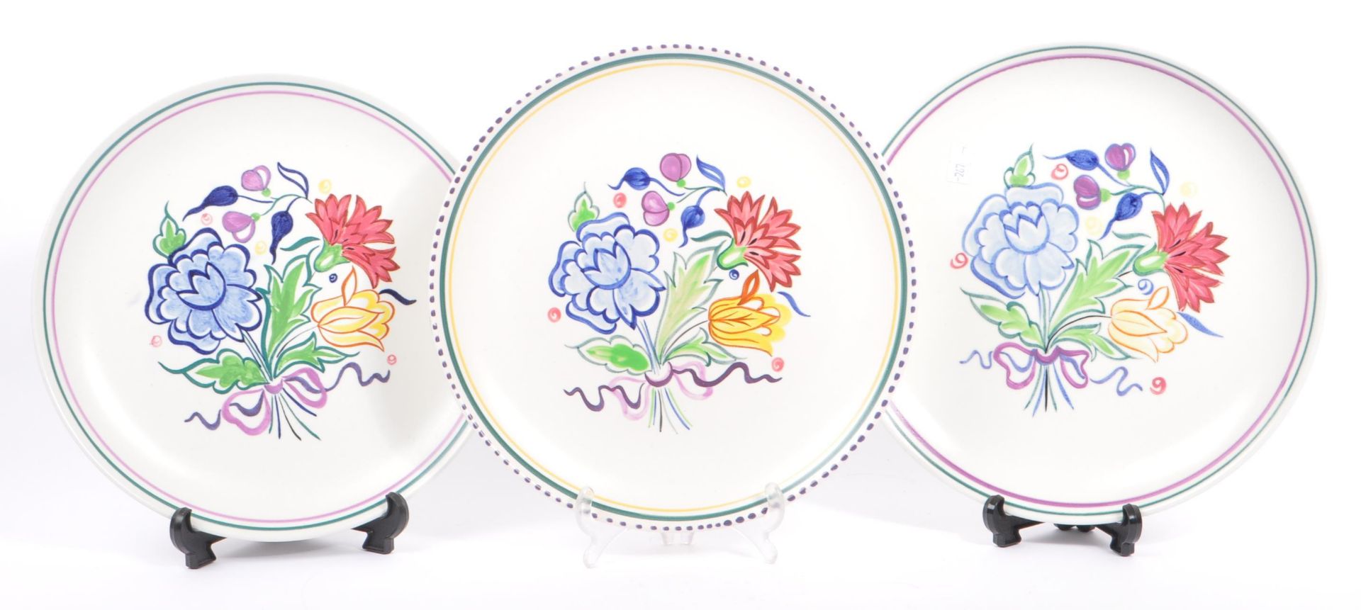 POOLE POTTERY - COLLECTION OF THREE CERAMIC PLATES