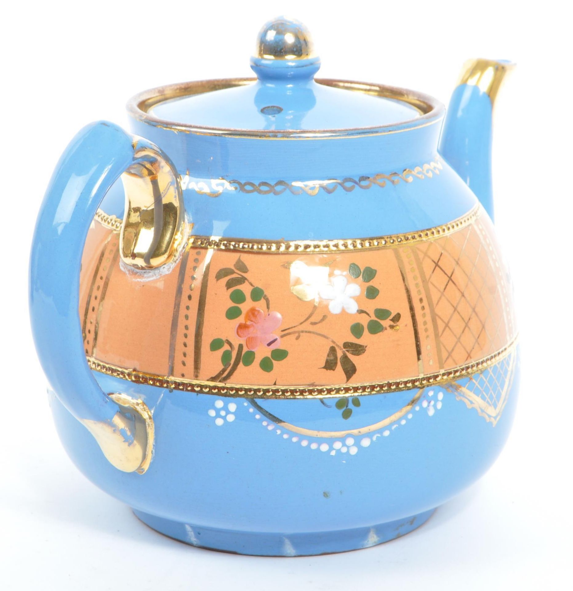 WADES - TWO HAND PAINTED DECORATED CERAMIC TEAPOTS - Image 3 of 8