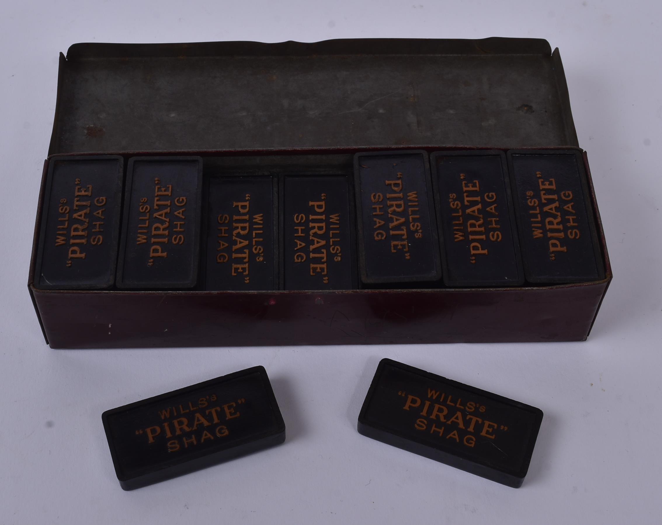 WILL'S PIRATE SHAG DOMINOES IN TIN BOX - Image 5 of 5