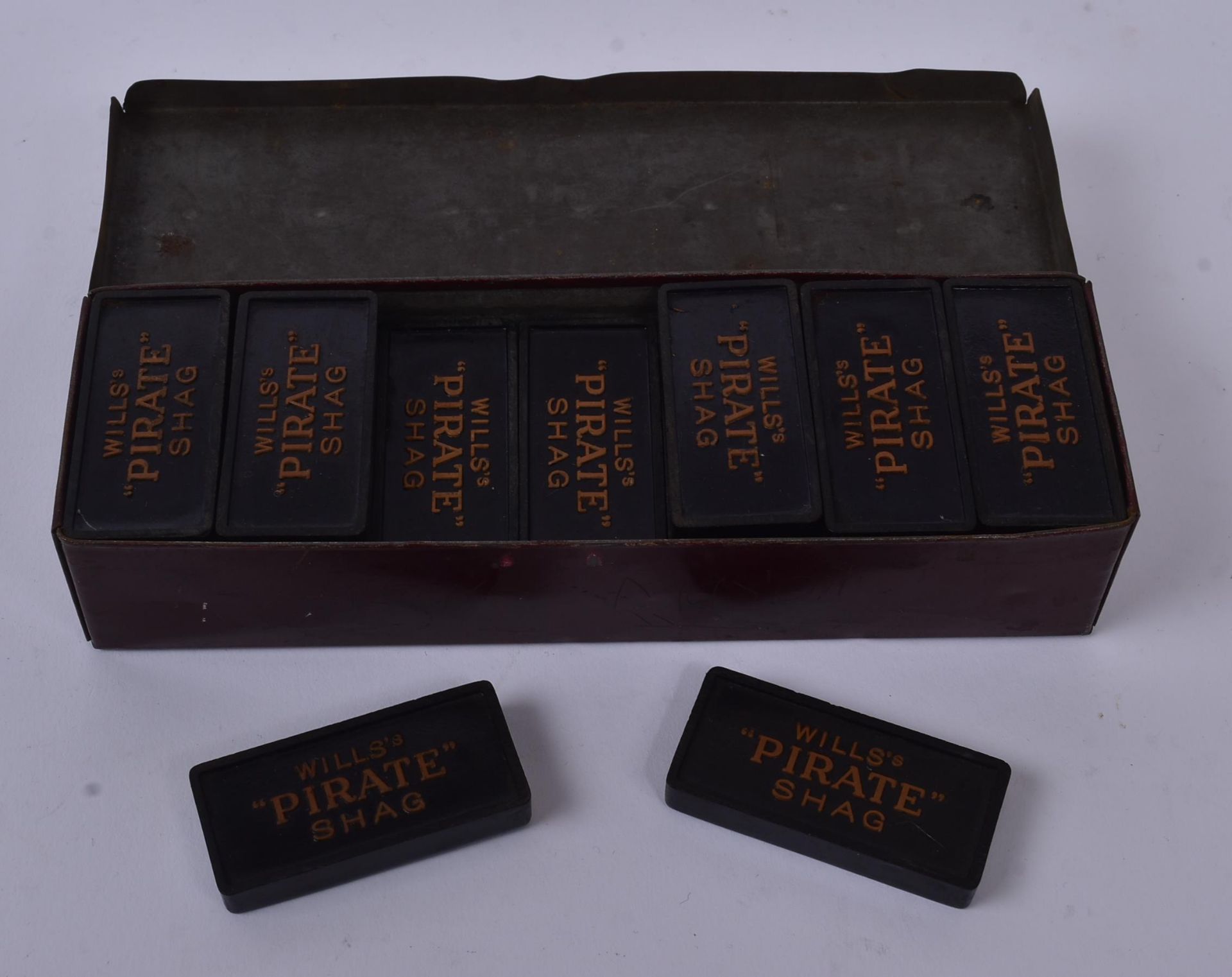 WILL'S PIRATE SHAG DOMINOES IN TIN BOX - Bild 5 aus 5