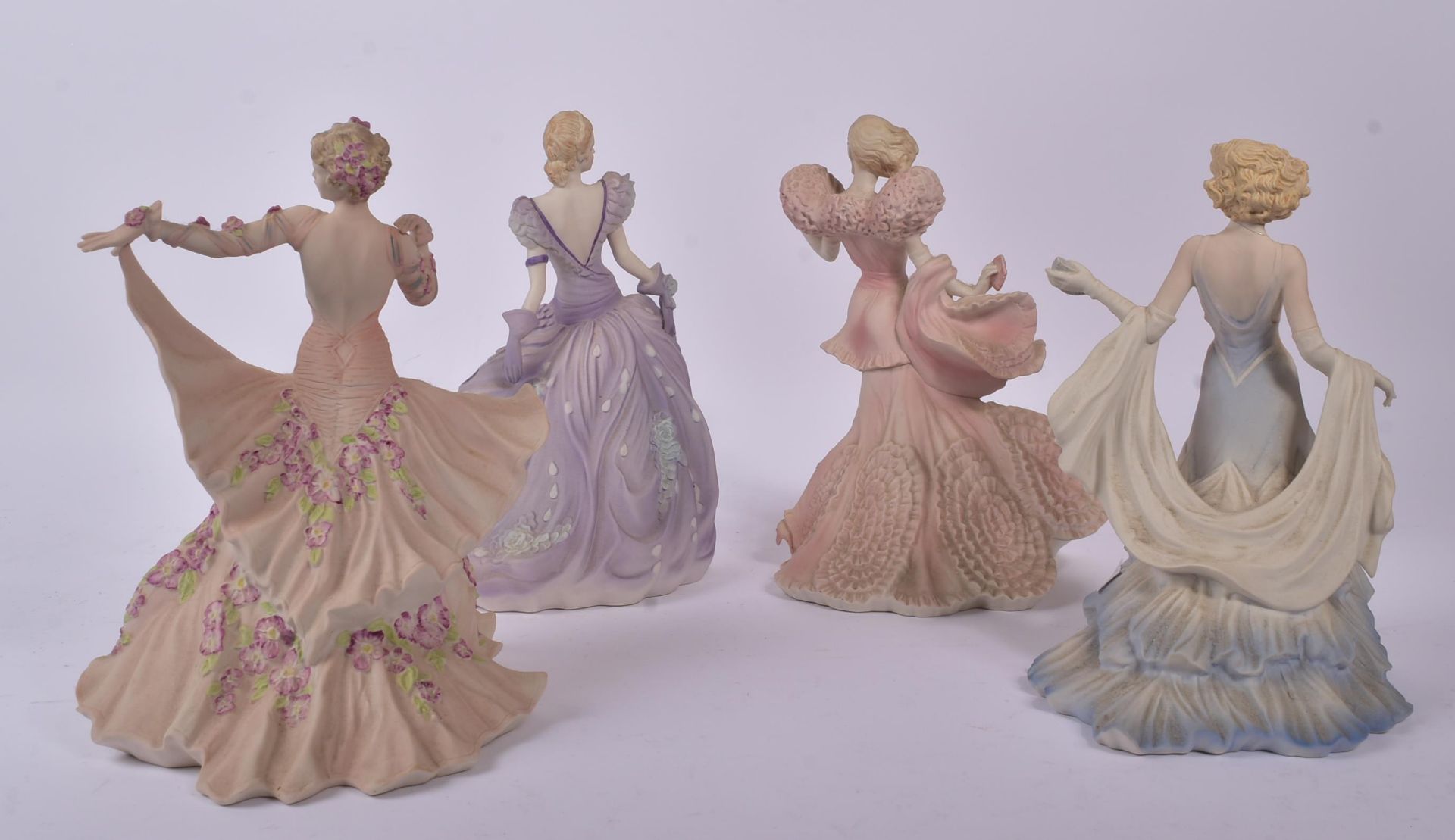 COALPORT DANBURY MINT - FOUR ROMANTIC VOYAGES FIGURES - Bild 4 aus 8