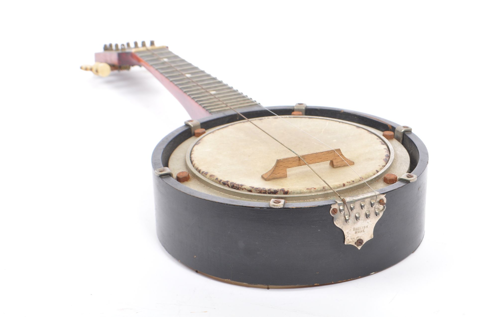 EARLY 20TH CENTURY EIGHT STRING BANJO - Image 6 of 6