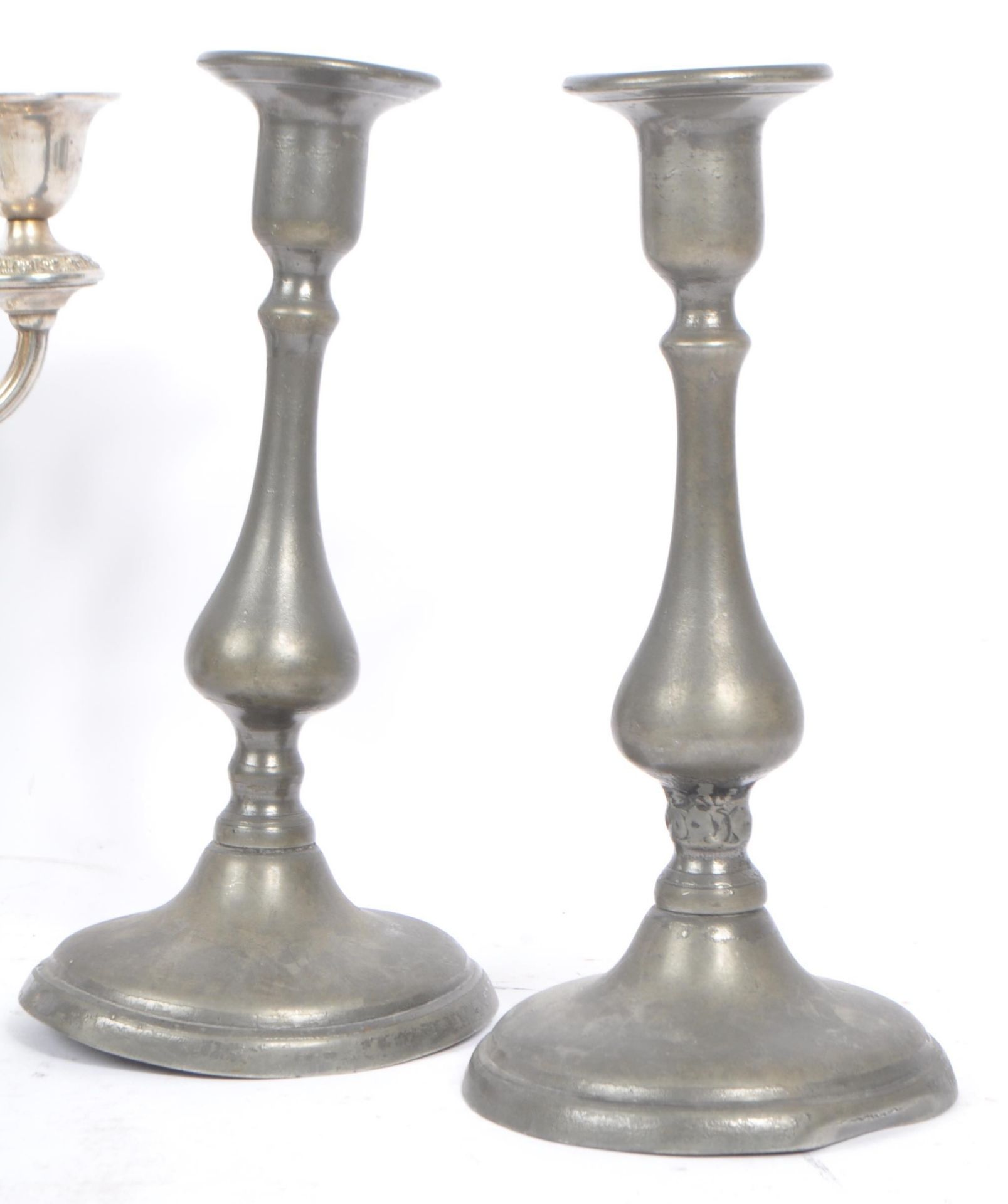 COLLECTION OF 20TH CENTURY CANDLESTICKS - Image 4 of 7