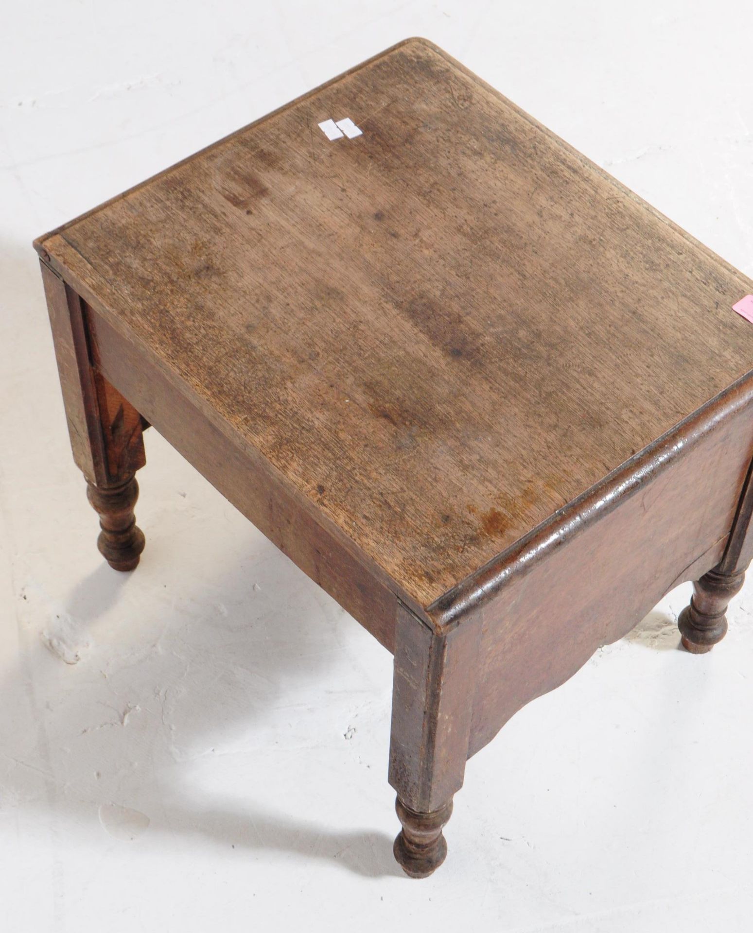 19TH CENTURY VICTORIAN SEATED COMMODE - Image 5 of 5