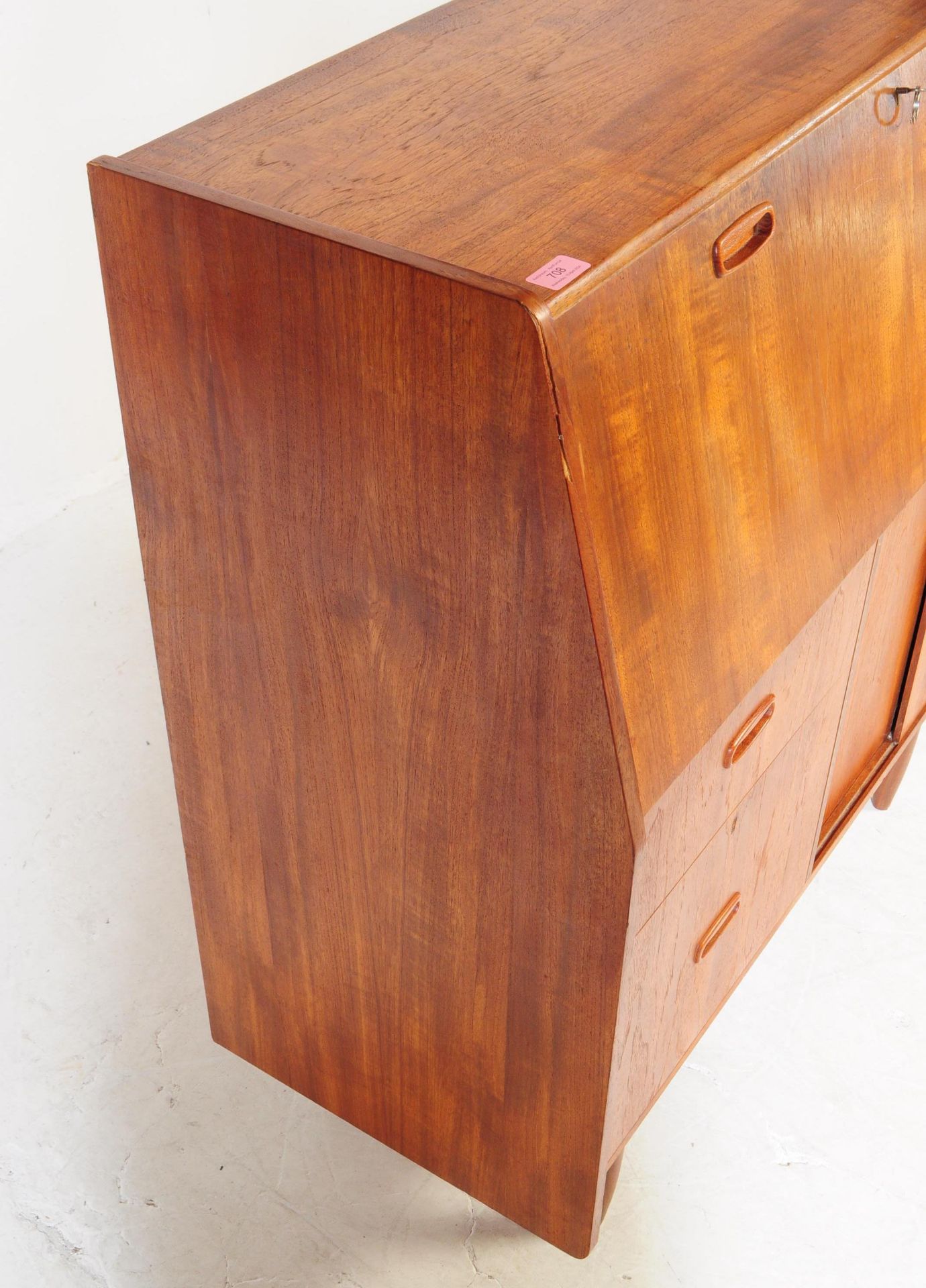 BUROLITE - MID CENTURY TEAK BUREAU - Bild 5 aus 7