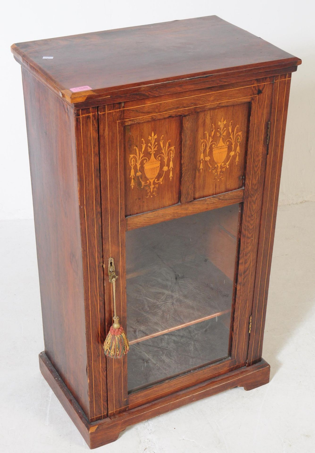 TWO EARLY 20TH CENTURY INLAID MARQUETRY MUSIC CABINETS - Bild 7 aus 12