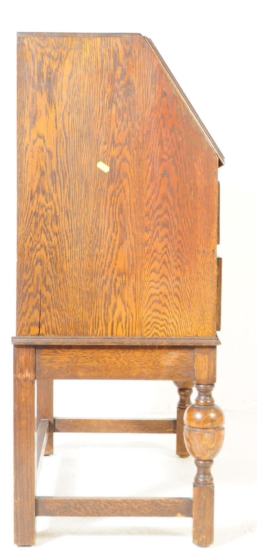 EARLY 20TH CENTURY OAK BUREAU DESK - Image 4 of 5