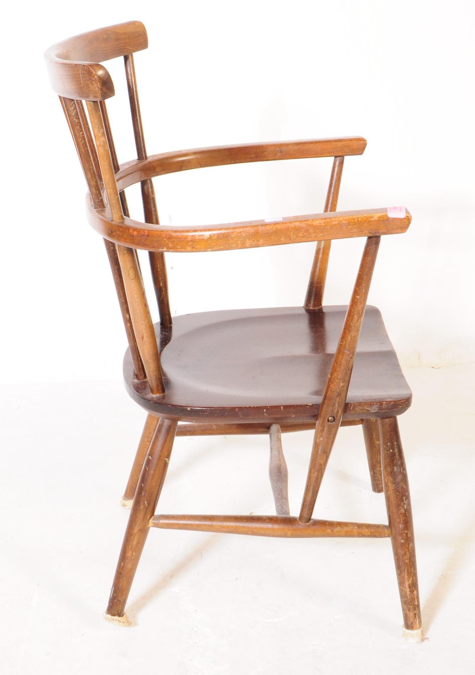 19TH CENTURY GOLDSMITH WINDSOR ARMCHAIR - Image 3 of 4