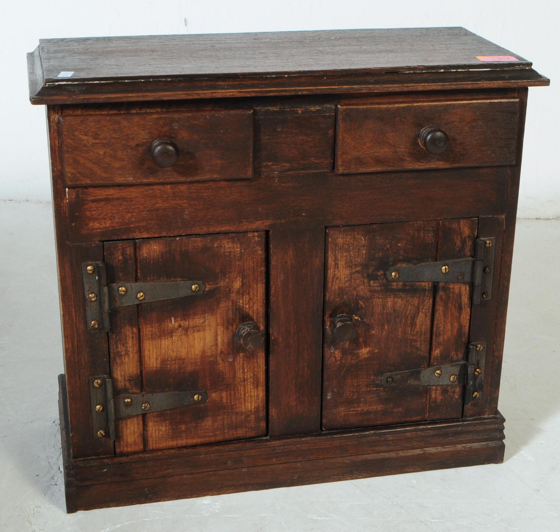 OAK & PINE APPRENTICE PIECE CREDENZA CABINET