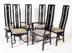 KESTERPORT - SIX CONTEMPORARY CHINESE INFLUENCE CHAIRS