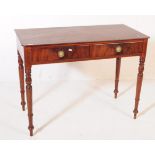 19TH CENTURY MAHOGANY WRITING DESK TABLE