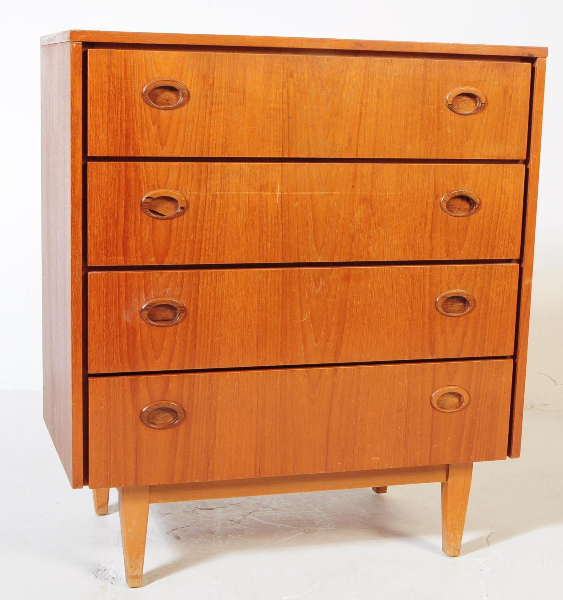 BRITISH MODERN DESIGN - MID CENTURY CHEST OF DRAWERS