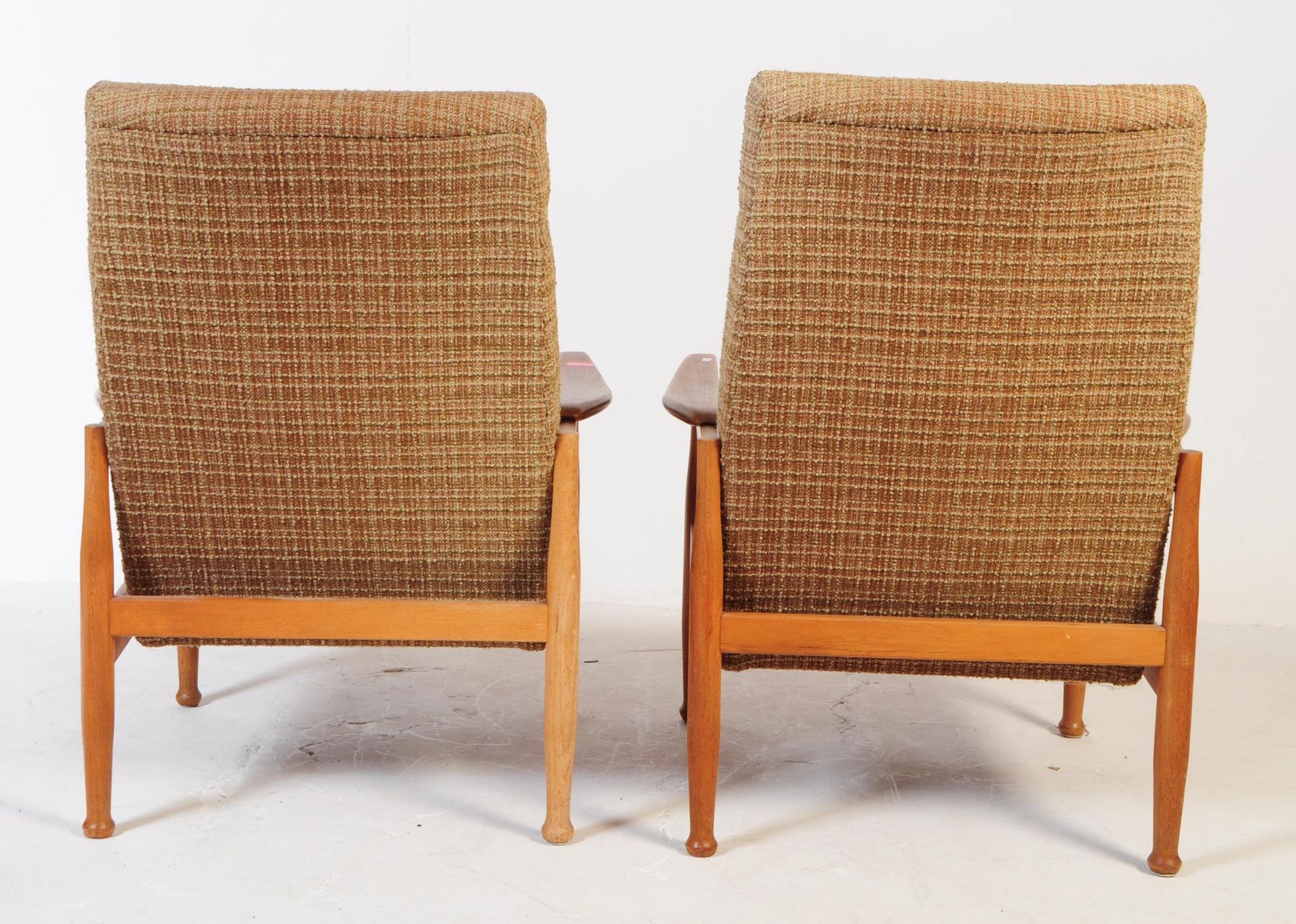 PARKER KNOLL - PAIR OF RETRO MID 20TH CENTURY ARMCHAIRS - Image 3 of 7