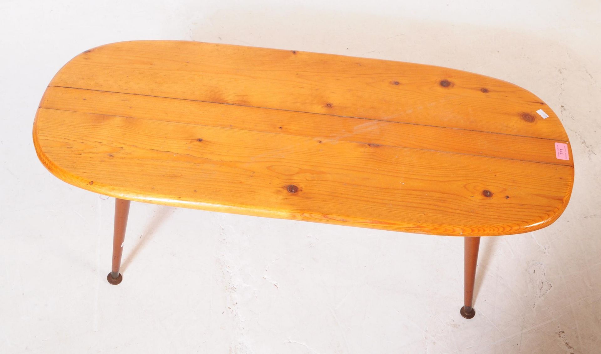 BRITISH MODERN DESIGN - PINE OCCASIONAL COFFEE TABLE - Image 2 of 3