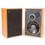 GOODMANS - PAIR OF VINTAGE 20TH CENTURY LOUD SPEAKERS