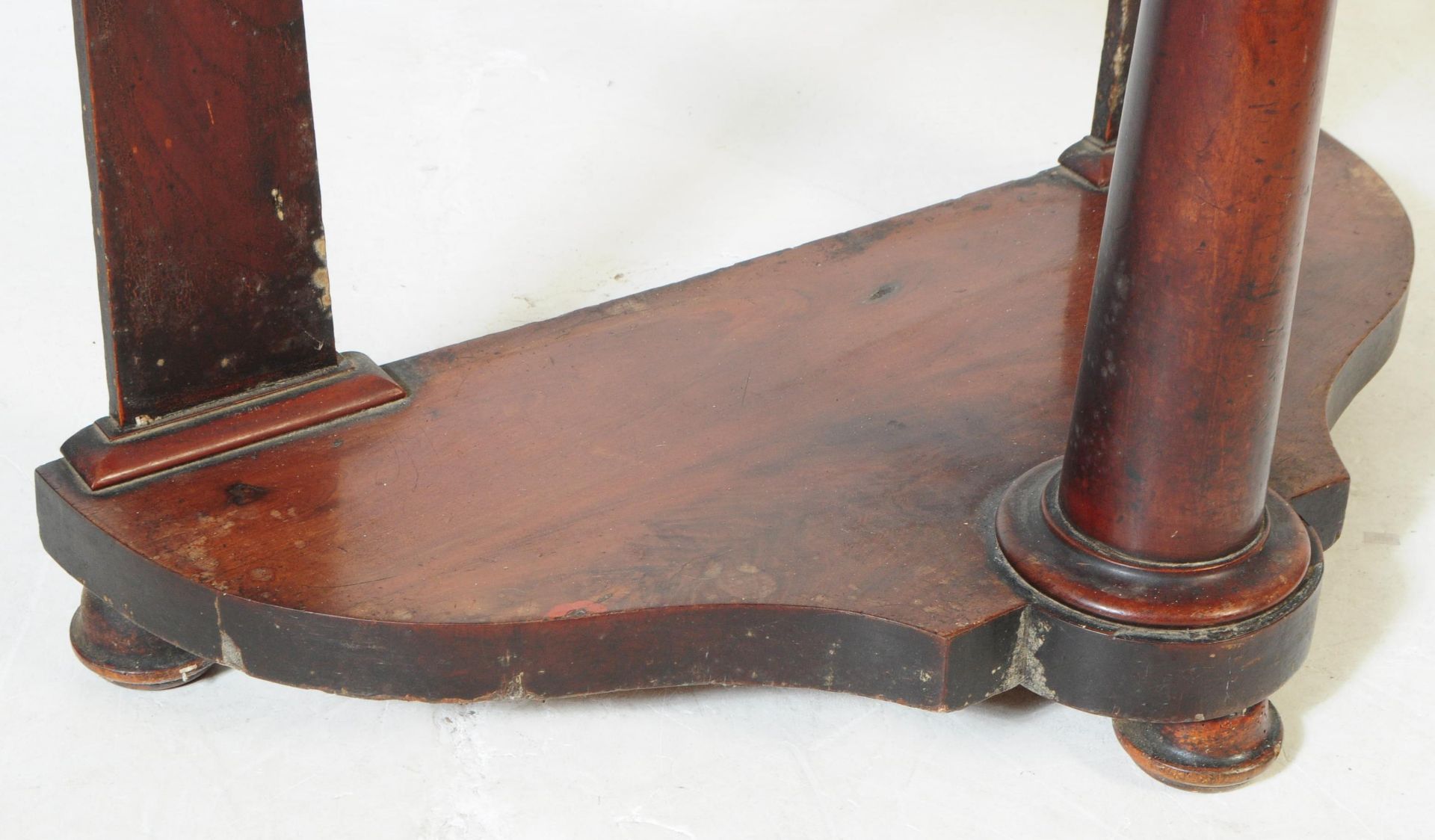 VICTORIAN 19TH CENTURY DUCHESS MAHOGANY HALL TABLE - Bild 4 aus 5