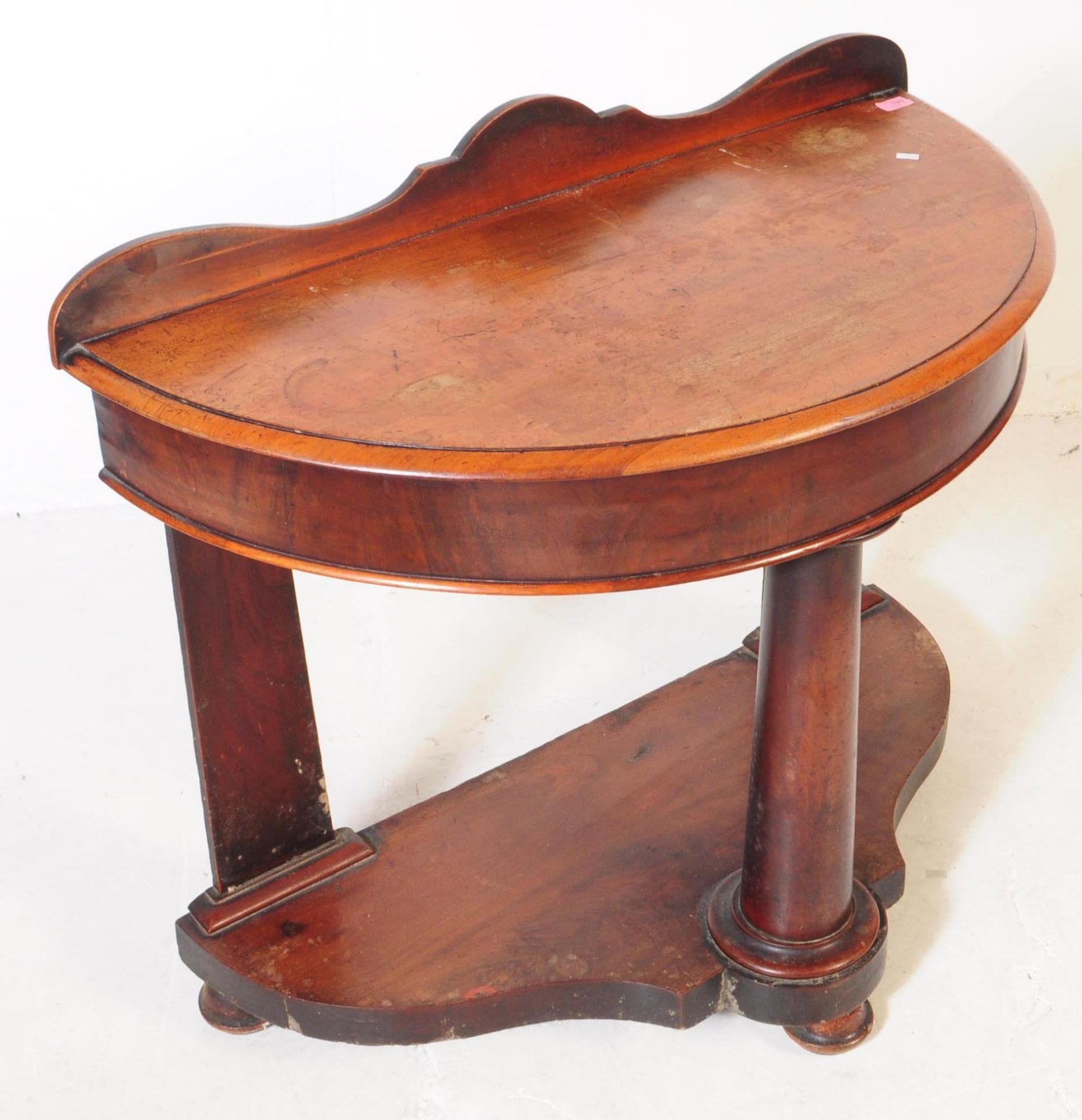 VICTORIAN 19TH CENTURY DUCHESS MAHOGANY HALL TABLE - Image 2 of 5