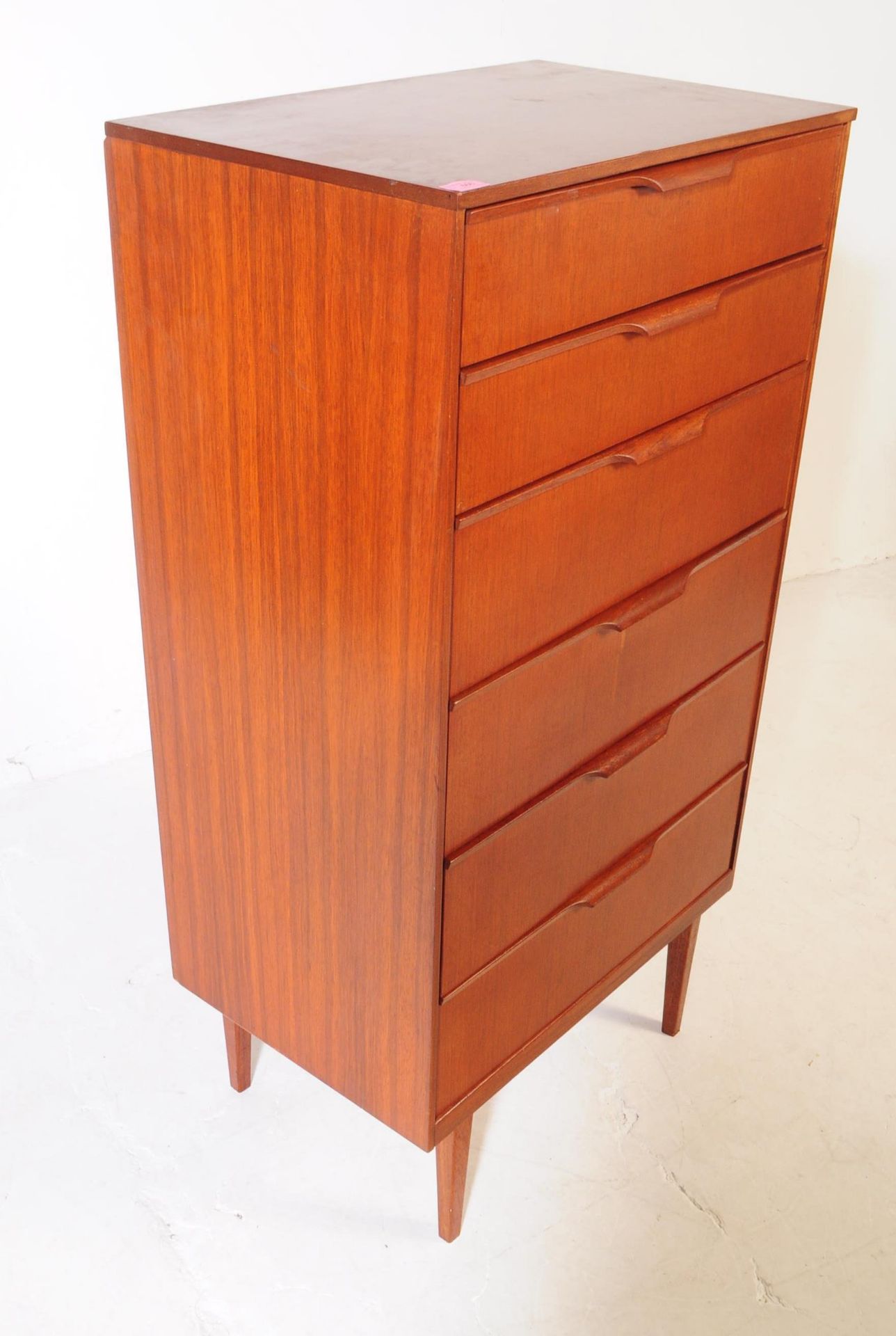 AUSTINSUITE - MID CENTURY TEAK WOOD CHEST OF DRAWERS - Bild 2 aus 7